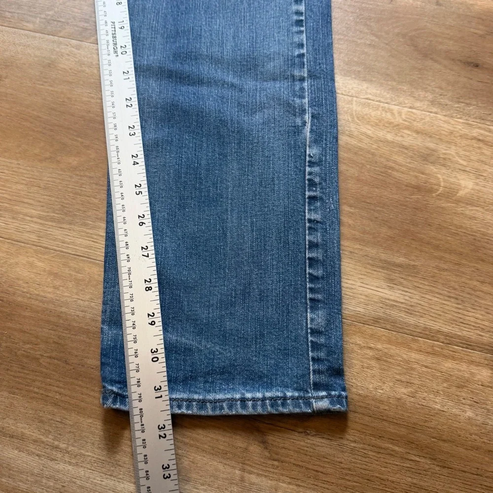 Diesel Buster Jeans Men 32x32 Blue Slim Tapered Stretch Distressed Denim 0853R